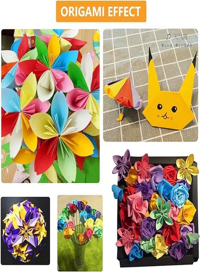 ECLET ورق إيكليت A4 ملون، 100 ورقة (10 ورقات من كل لون)، ورق طباعة/فنون وحرف يدوية، ورق ملون مزدوج الوجه، أدوات مكتبية، هدية مثالية لعيد الطفل، هدية عيد ميلاد، هدايا حفلات، زينة عيد الميلاد، إلخ. - Image 4